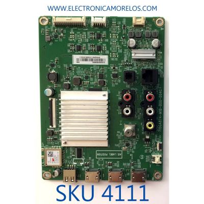 MAIN PARA SMART TV VIZIO / NUMERO DE PARTE XKCB02K065 / 715GA874-M1B-B000-004G / (X)XKCB02K065000X / PANEL TPT430H3-QUBF70.K REV:SNWPA / DISPLAY HV430QUB-F70 / MODELO V435-H1